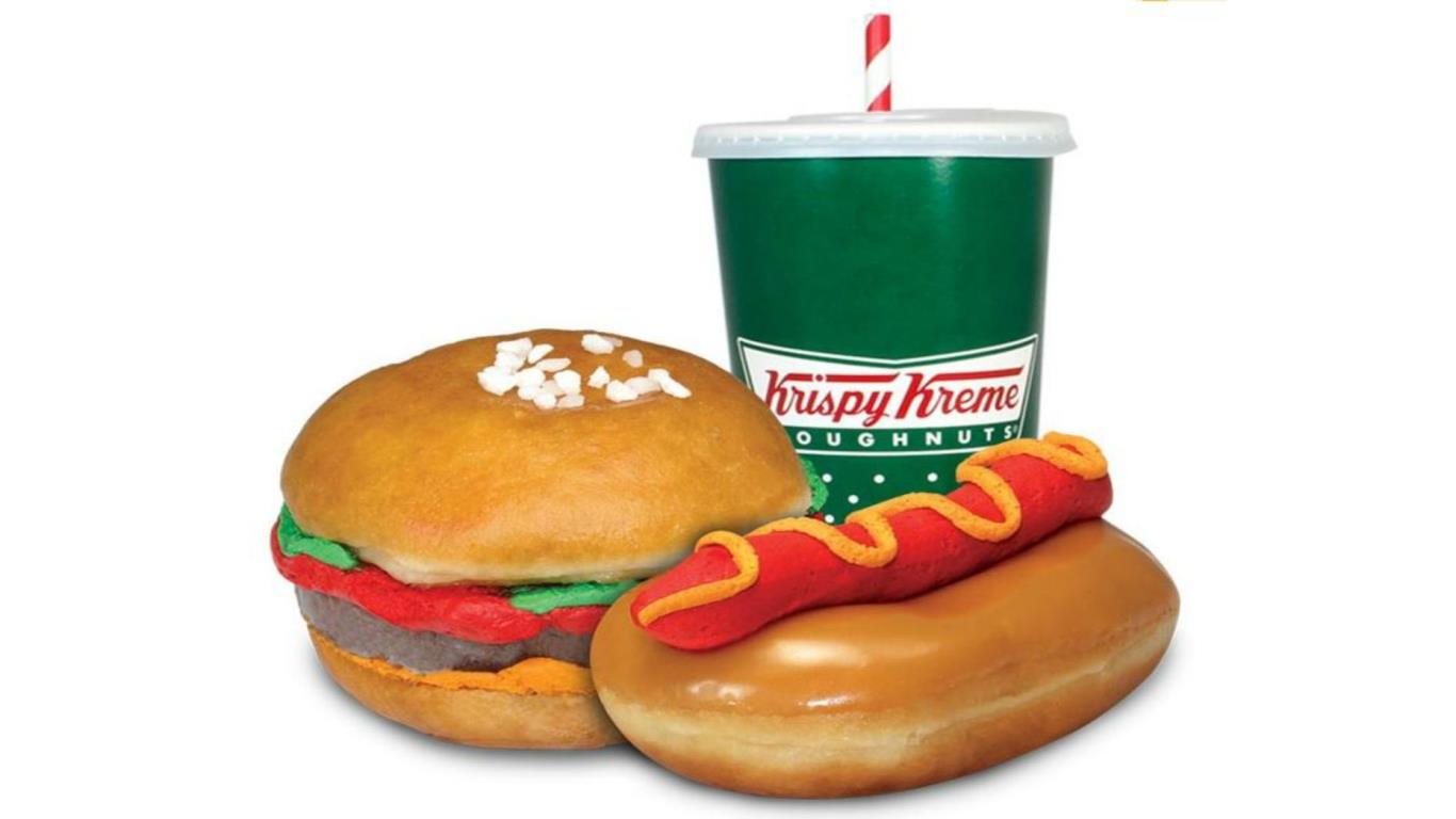 Burger Donut – Krispy Kreme, Australia